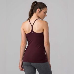 Power Y racerback tank